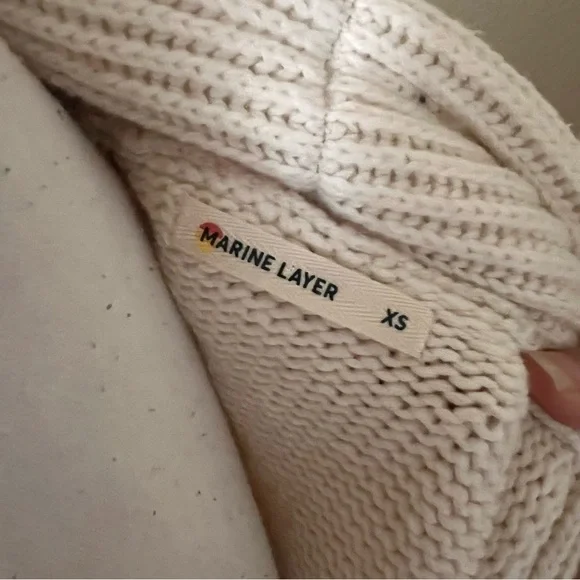 MARINE LAYER Brooklyn Printed Shawl Collar Cardigan Size XS - Picture 5 of 8